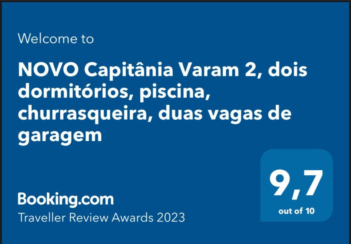 Novo Capitania Varam 2, Dois Dormitorios, Piscina, Churrasqueira, Duas Vagas De Garagem Гуаружа Экстерьер фото